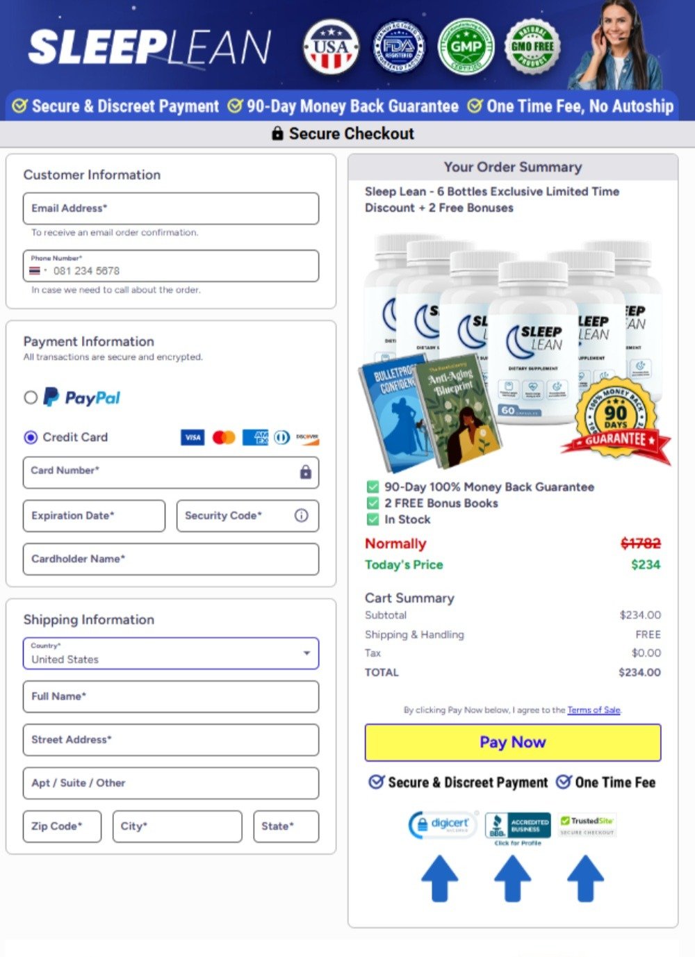 Secure-Checkout-SleepLean